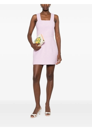 Patou square-neck mini dress - Pink