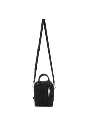 LOEWE Amazona Anagram messenger bag - Black