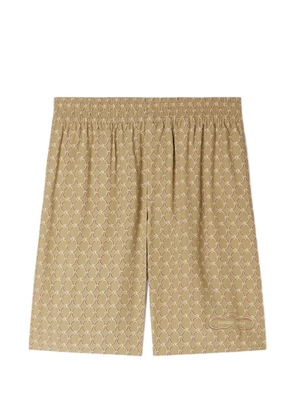 SANDRO geometric-pattern short - Neutrals