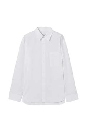SOLID HOMME chest-pocket shirt - White
