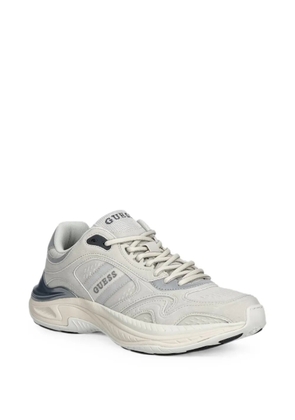 GUESS USA Squan panelled logo-print sneakers - Grey