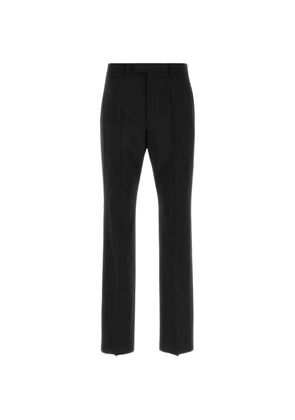 Valentino Garavani pressed-crease tailored trousers - Black