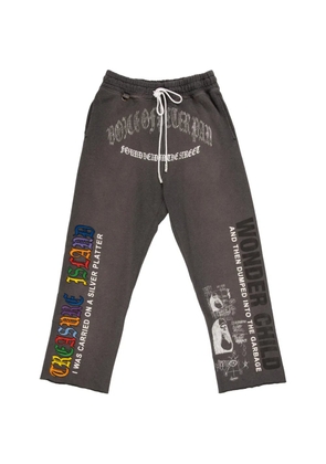 Paly Bobby Driscoll graphic-print track pants - Grey