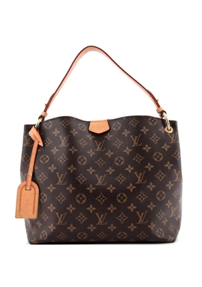 Louis Vuitton Pre-Owned Graceful Handbag Monogram Canvas PM hobo bag - Brown