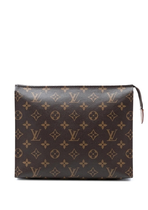 Louis Vuitton Pre-Owned 2020 Monogram Toiletry Pouch 26 clutch bag - Brown