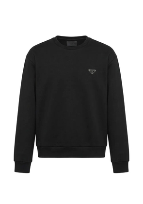 Prada crew-neck sweatshirt - Black