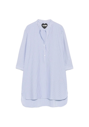 RRD vertical-stripe buttoned shirt - Blue