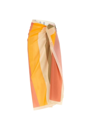 ERES Rayure skirt - Orange