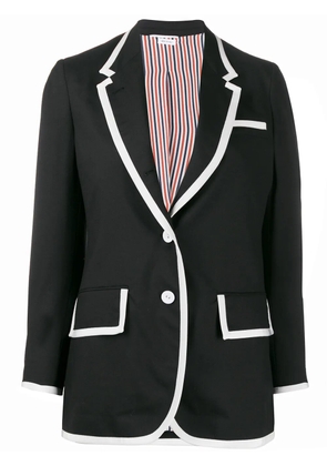 Thom Browne Super 120s plain weave jacket - Black