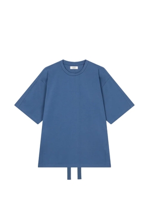 TOMBOY press-stud strap T-shirt - Blue