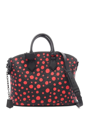Louis Vuitton Pre-Owned 2021s x Yayoi Kusama Lockit boston bag - Black