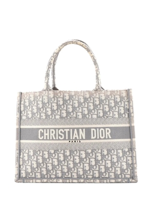 Christian Dior Pre-Owned Book Oblique Canvas Medium tote bag - Grey