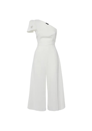Elisabetta Franchi one-shoulder jumpsuit - White