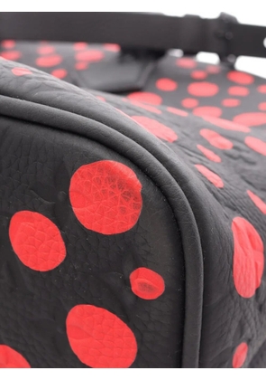 Louis Vuitton Pre-Owned 2021s x Yayoi Kusama Lockit boston bag - Black
