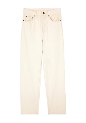 American Vintage high-waist straight jeans - Neutrals