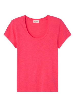 American Vintage short-sleeve U-neck T-shirt - Pink