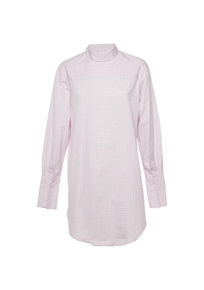 Dries Van Noten Pre-Owned Corso checkered blouse - Pink