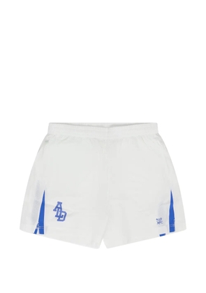 Aimé Leon Dore Lacrosse panelled shorts - White