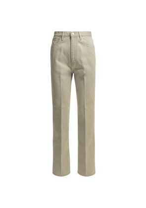 Auralee pressed-crease jeans - Neutrals