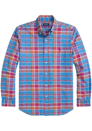 Polo Ralph Lauren plaid poplin shirt - Blue
