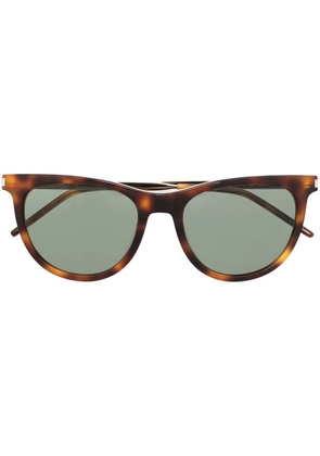 Saint Laurent Eyewear square-frame sunglasses - Brown