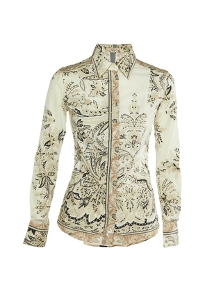 Etro Pre-Owned floral shirt - Neutrals