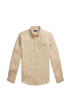 Polo Ralph Lauren buttoned long-sleeve shirt - Neutrals