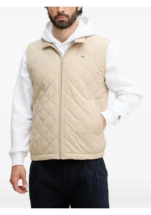 Gant Windcheater quilted gilet - Neutrals