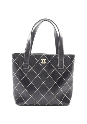 CHANEL Pre-Owned 2002-2003 Wild Stitch tote bag - Black