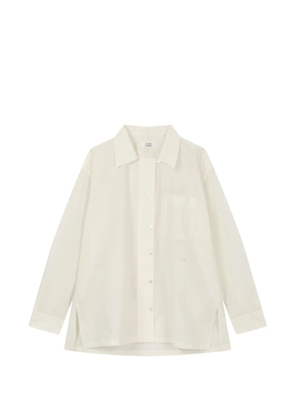 TOMBOY chest-pocket oversized shirt - Neutrals