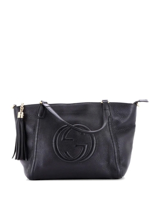 Gucci Pre-Owned Soho Convertible Top Handle Bag Leather Small satchel - Black