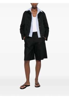 Marc O'Polo belt-loops knee-length shorts - Black