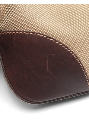 Prada Pre-Owned 2000s Logo Jacquard shoulder bag - Neutrals
