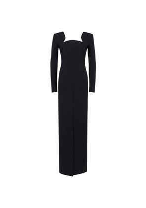 Roksanda Zari square-neck maxi dress - Black