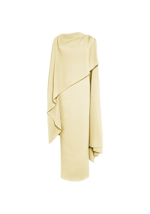 Roksanda Demetria cape-detail maxi dress - Yellow