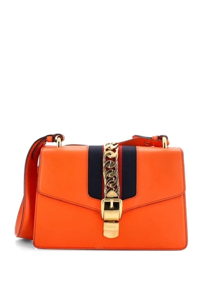 Gucci Pre-Owned Sylvie Leather Small shoulder bag - Orange
