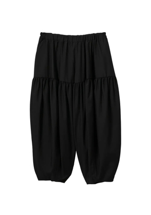 Comme Des Garçons Comme Des Garçons gathered trousers - Black