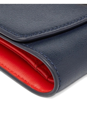 Tory Burch Robinson flap wallet - Blue