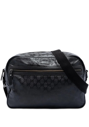 Gucci Pre-Owned 2000-2015 GG Imprime crossbody bag - Black