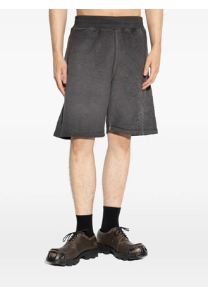Diesel P-Rawcrow distressed-effect shorts - Grey