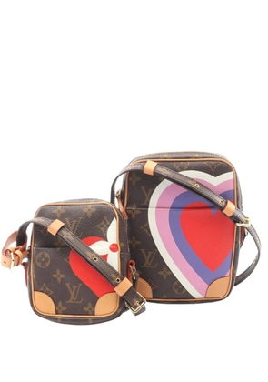 Louis Vuitton Pre-Owned 2020 Monogram Game On Paname Set crossbody bag - Brown