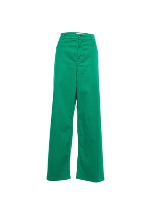 Weekend Max Mara wide-leg jeans - Green