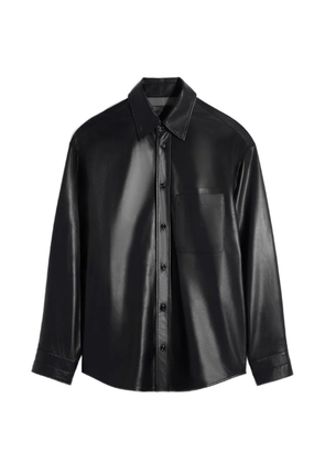 LEMAIRE pocket overshirt - Black