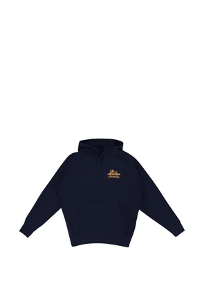 Aimé Leon Dore Unisphere logo-print hoodie - Blue