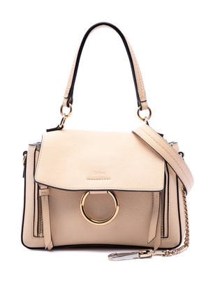 Chloé Pre-Owned 2019 Mini Leather Faye Day satchel - Brown