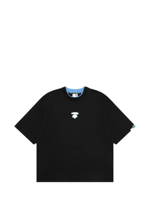 AAPE BY *A BATHING APE® logo-print T-shirt - Black