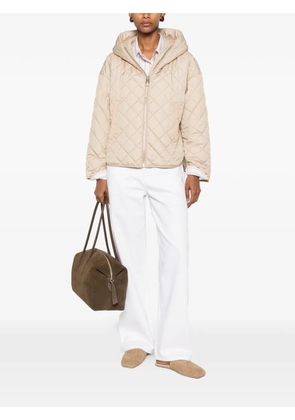 Marc O'Polo quilted hooded jacket - Neutrals
