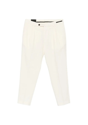 michael coal Stewart pleated-design trousers - Neutrals