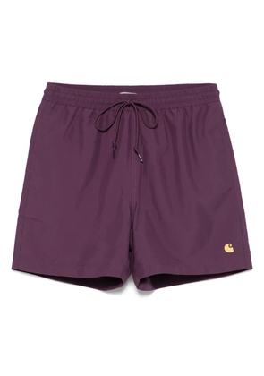 Carhartt WIP Chase swim shorts - Purple