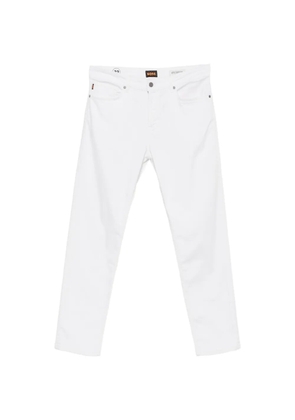 BOSS logo-patch jeans - White
